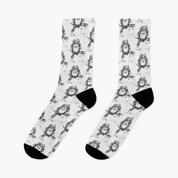 Item preview, Joy Monster in Tube Socks designed and sold by ZB Burns.