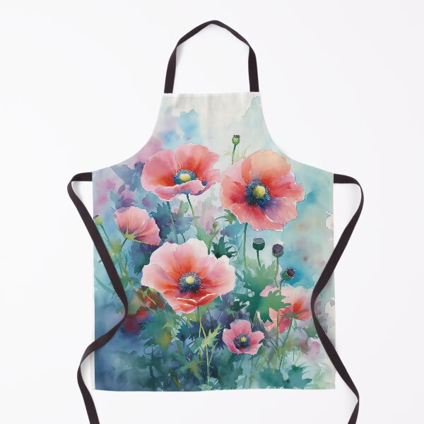 Artikelvorschau, Aquarellfeld der Anemonen entworfen und verkauft von Peek-Designs.