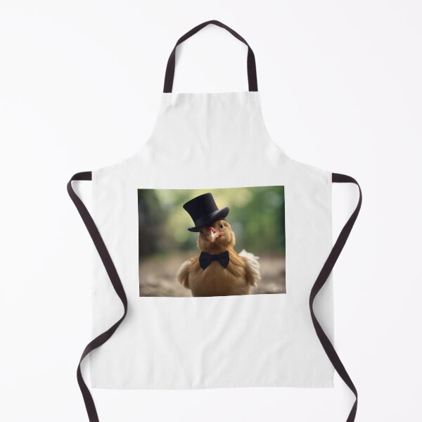 Item preview, Chicken wearing a top hat designed and sold by BlacCollection.