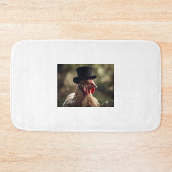 Item preview, Chicken with a top hat designed and sold by BlacCollection.