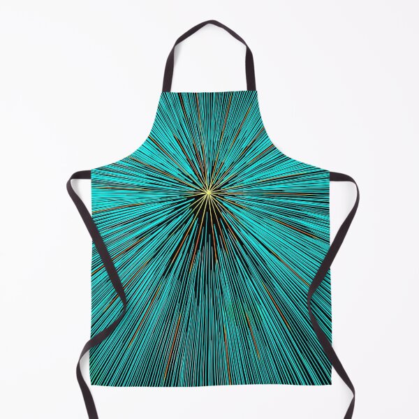 Item preview, Colorful Hyperdrive explosion - Turquoise with yellow highlights version designed and sold by DaveDanchuk.
