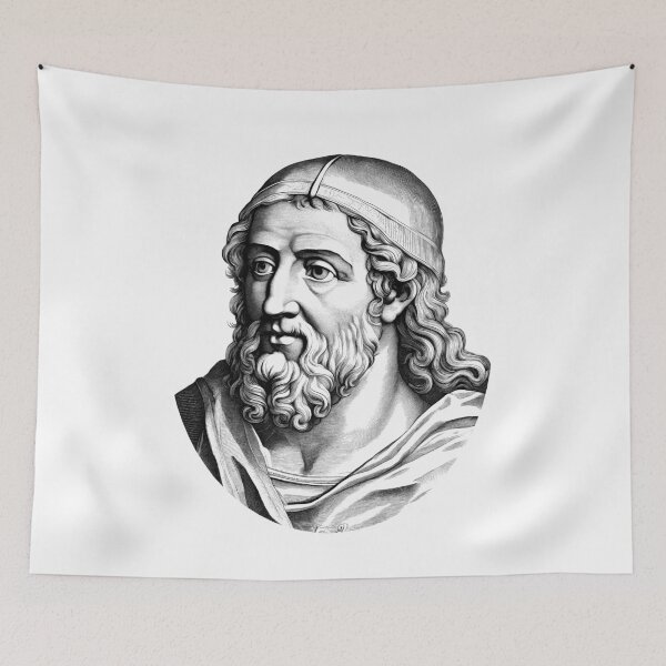 Item preview, Portrait Apollonius of Tyana designed and sold by NTGUILTY.