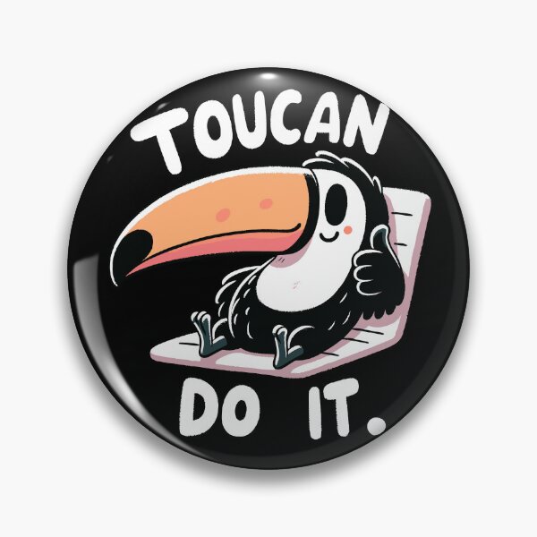 Item preview, You can do it Toucan designed and sold by DoodleDashShop.