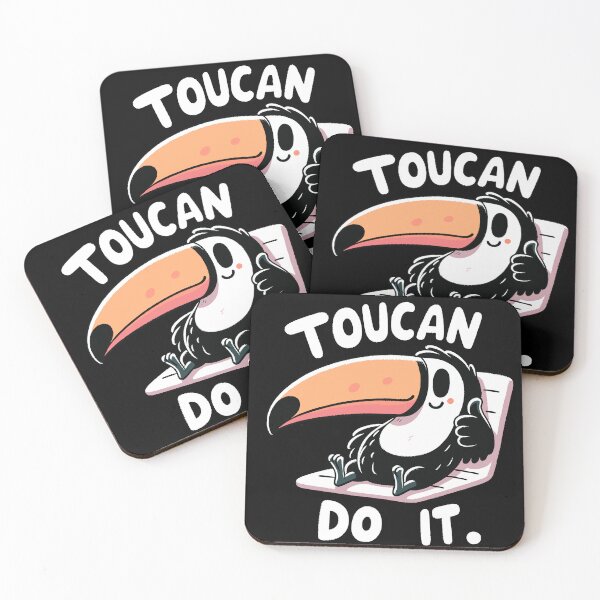 Item preview, You can do it Toucan designed and sold by DoodleDashShop.