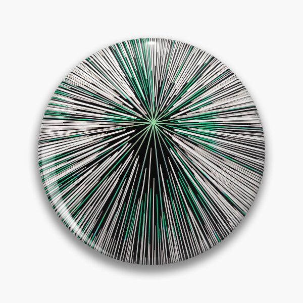 Item preview, Colorful Hyperdrive explosion - Black and White with Green highlights version designed and sold by DaveDanchuk.