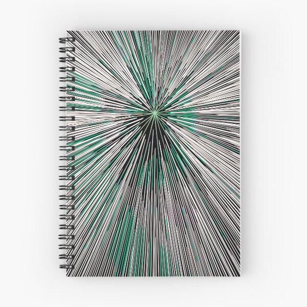 Item preview, Colorful Hyperdrive explosion - Black and White with Green highlights version designed and sold by DaveDanchuk.
