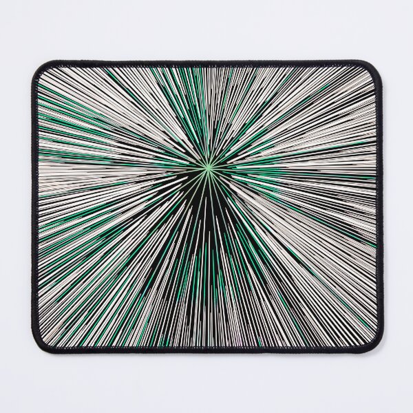 Item preview, Colorful Hyperdrive explosion - Black and White with Green highlights version designed and sold by DaveDanchuk.