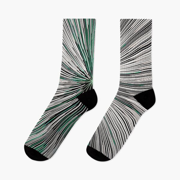 Item preview, Colorful Hyperdrive explosion - Black and White with Green highlights version designed and sold by DaveDanchuk.