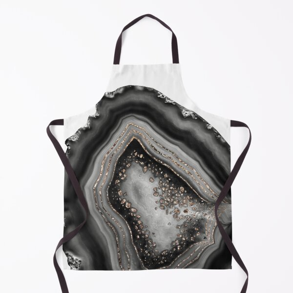 Item preview, Black Night Agate Glam with Gold Glam #1 (Photo of Glitter Only - Not Reflective) designed and sold by Anita's & Bella's Art.