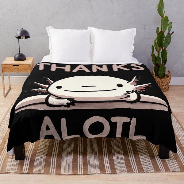 Artikelvorschau, Thanks Axolotl entworfen und verkauft von DoodleDashShop.