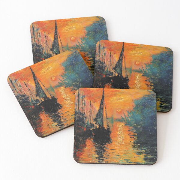 Item preview, Inspired by Sunrise by Claude Monet designed and sold by Peek-Designs.