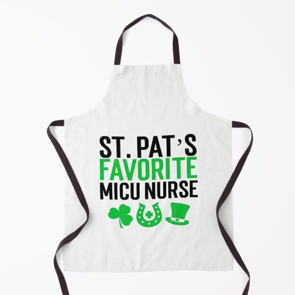 Item preview, St. Patrick's Day MICU Nurse designed and sold by Whackadoodletee.