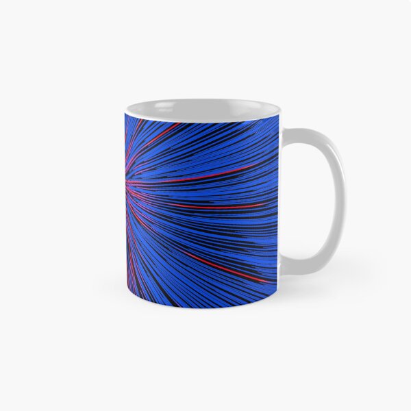 Item preview, Colorful Hyperdrive explosion - dark blue with neon red highlights version designed and sold by DaveDanchuk.