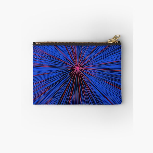 Item preview, Colorful Hyperdrive explosion - dark blue with neon red highlights version designed and sold by DaveDanchuk.