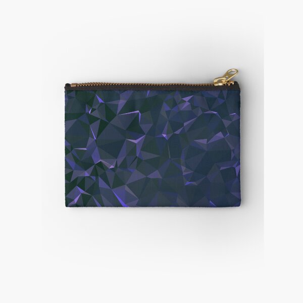 Item preview, Indigo triangle geometric irregular pattern designed and sold by Fyleth.