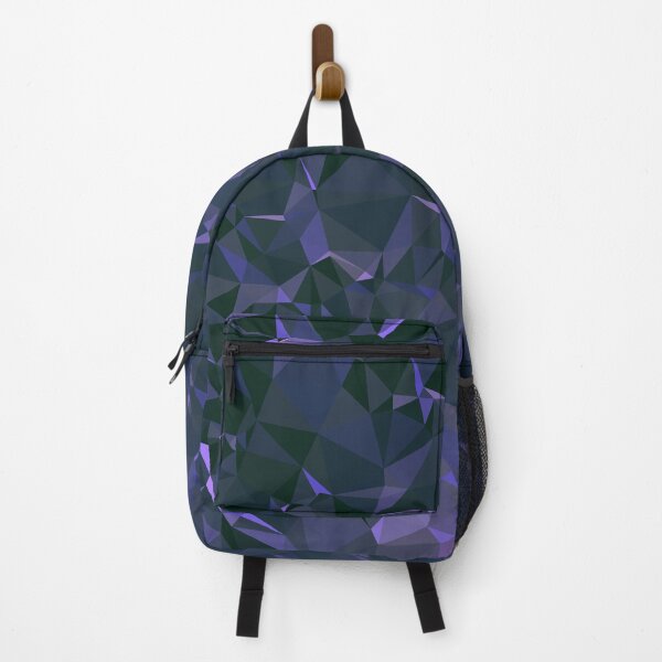 Item preview, Indigo triangle geometric irregular pattern designed and sold by Fyleth.