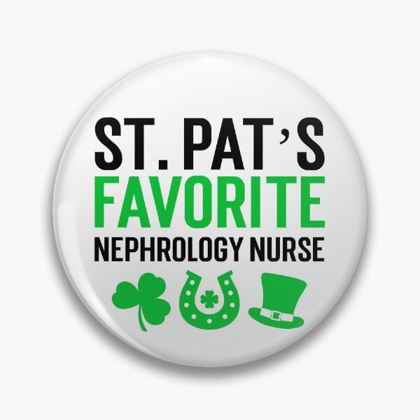 Item preview, St. Patrick's Day Nephrology Nurse designed and sold by Whackadoodletee.