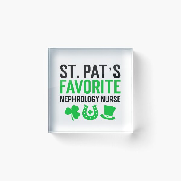 Item preview, St. Patrick's Day Nephrology Nurse designed and sold by Whackadoodletee.