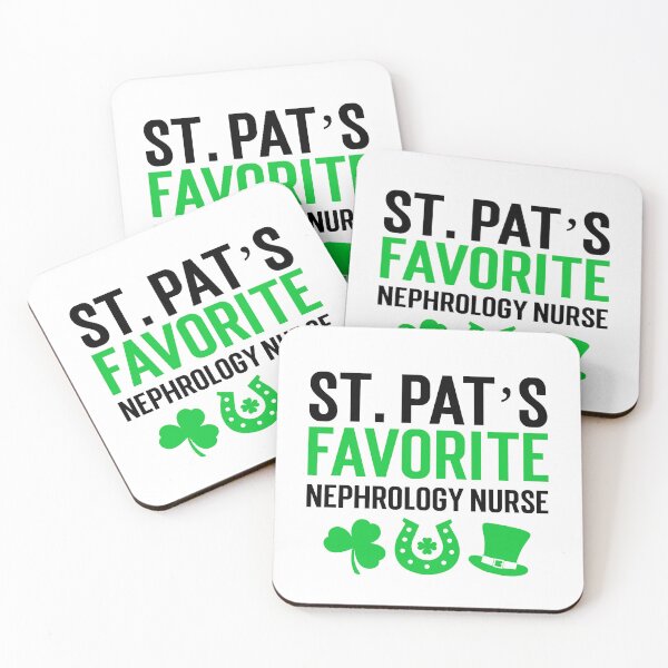 Item preview, St. Patrick's Day Nephrology Nurse designed and sold by Whackadoodletee.