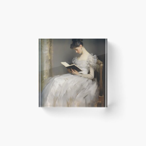 Item preview, A girl reading designed and sold by Peek-Designs.