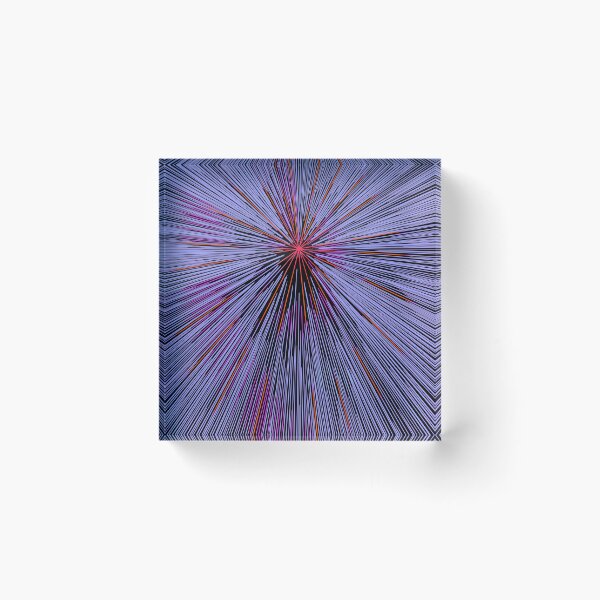 Item preview, Colorful Hyperdrive explosion - lilac with red highlights version designed and sold by DaveDanchuk.