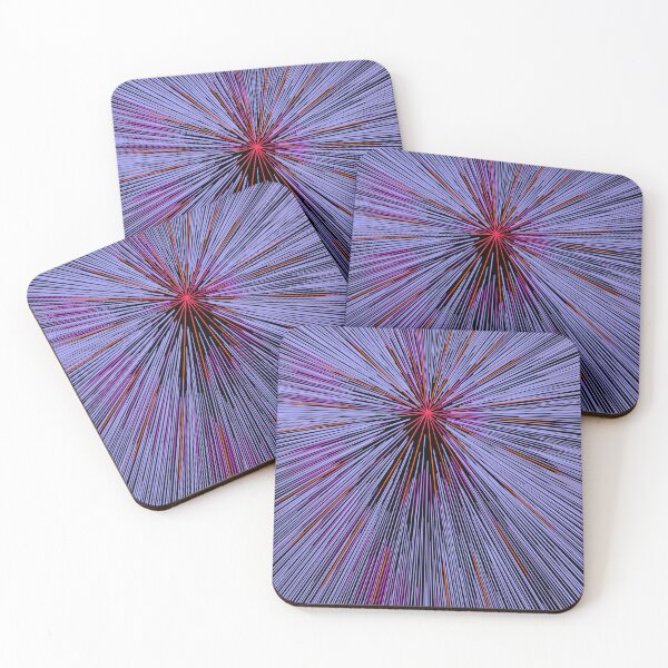 Item preview, Colorful Hyperdrive explosion - lilac with red highlights version designed and sold by DaveDanchuk.