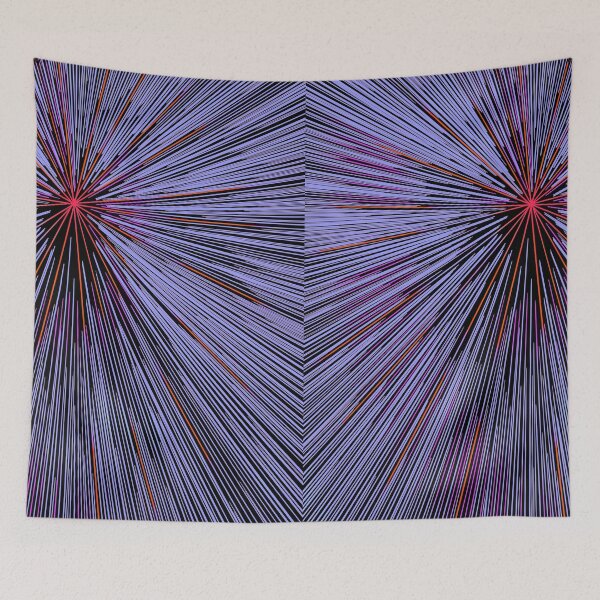 Item preview, Colorful Hyperdrive explosion - lilac with red highlights version designed and sold by DaveDanchuk.
