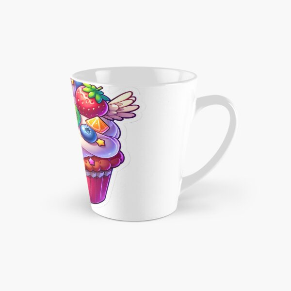 Item preview, Magical Fruit-Topped Cupcake Sticker designed and sold by mymagicstoreus.