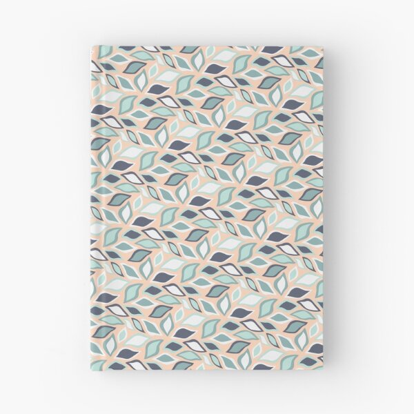 Item preview, Peach & Green Leaves Seamless Repeating Continuous Pattern Textile  designed and sold by Alchemy-A-La-G.