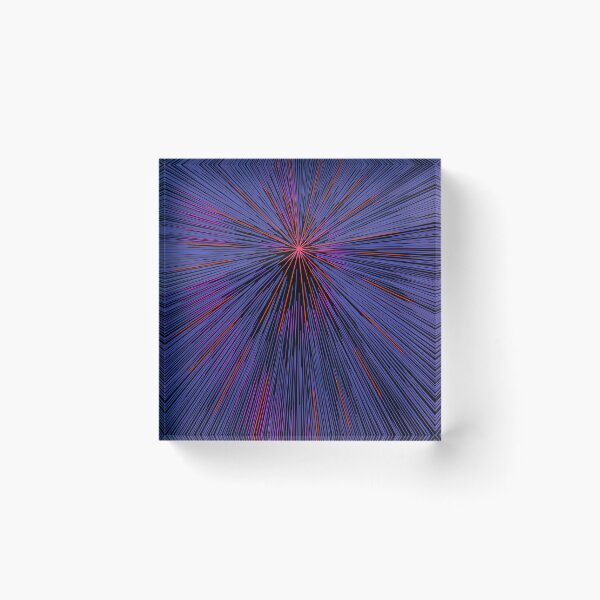 Item preview, Colorful Hyperdrive explosion - purple with red highlights version designed and sold by DaveDanchuk.
