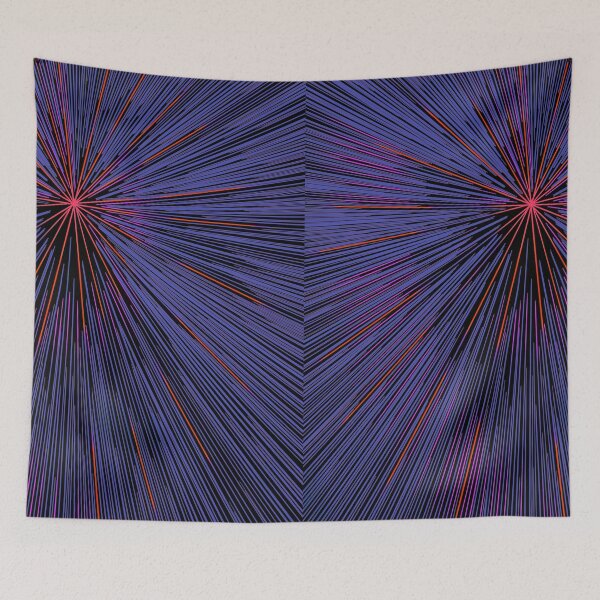 Item preview, Colorful Hyperdrive explosion - purple with red highlights version designed and sold by DaveDanchuk.