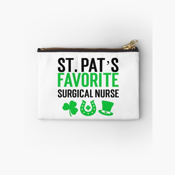 Item preview, St. Patrick's Day Surgical Nurse designed and sold by Whackadoodletee.