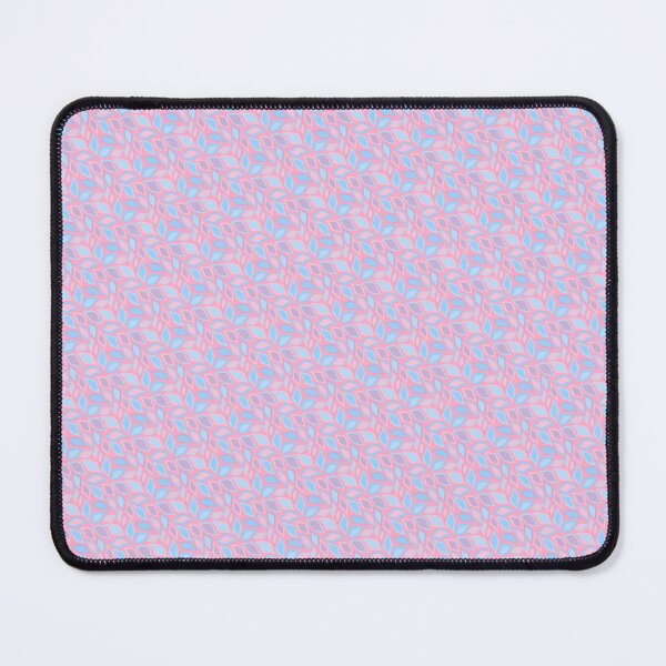 Item preview, Blue & Pink Leaves Seamless Repeating Continuous Pattern Textile  designed and sold by Alchemy-A-La-G.