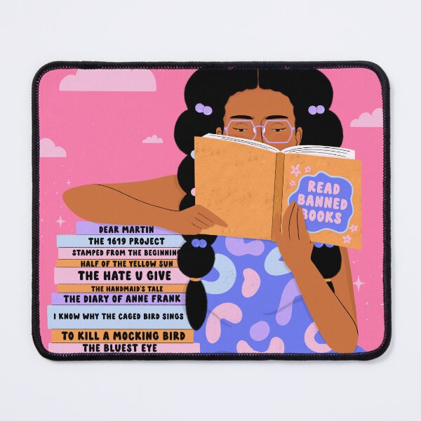 Item preview, Read Banned Books Art Print | Banned Books | I Read Banned Books | Digital Illustration designed and sold by danilawart.