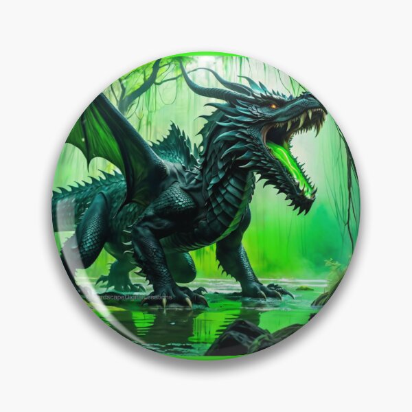 Artikelvorschau, A Dragon in a Swamp entworfen und verkauft von NerdscapeDC.