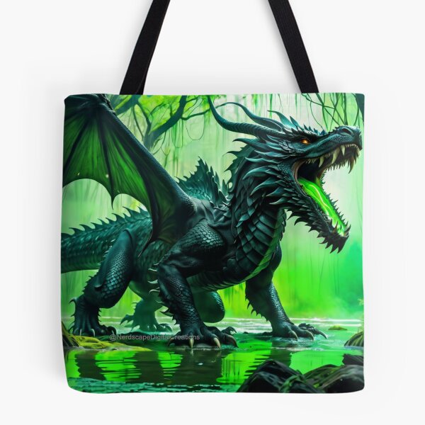 Item preview, A Dragon in a Swamp designed and sold by NerdscapeDC.