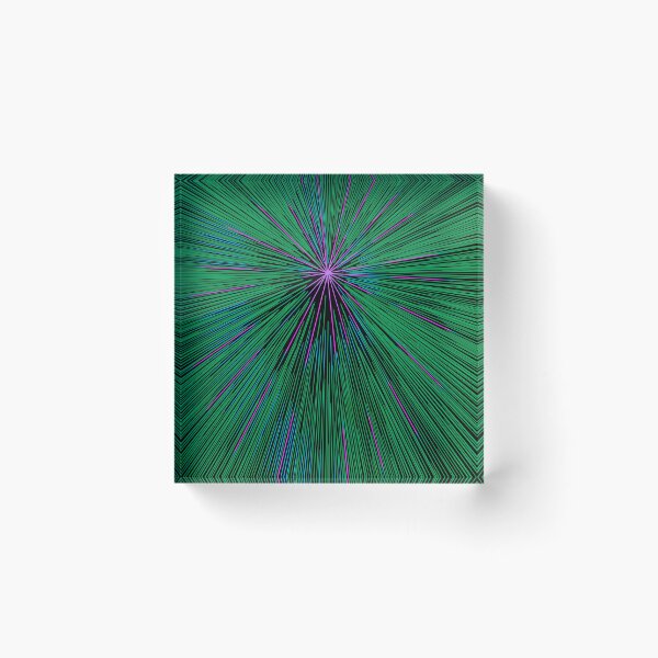 Item preview, Colorful Hyperdrive explosion - green with purple highlights version designed and sold by DaveDanchuk.