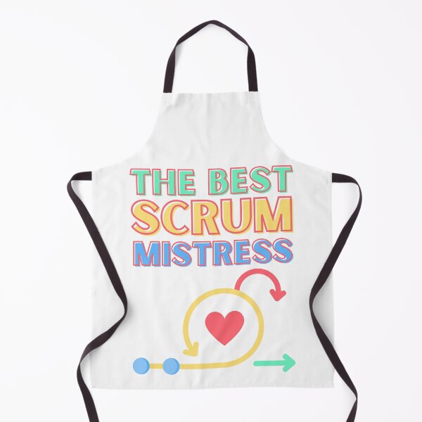Artikelvorschau, Scrum Master? Die beste Scrum-Herrin! Buntes Schema entworfen und verkauft von Drawmecute.