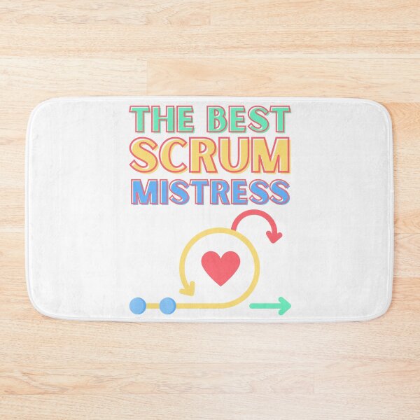 Item preview, Scrum master? The best Scrum mistress! Colorful scheme designed and sold by Drawmecute.