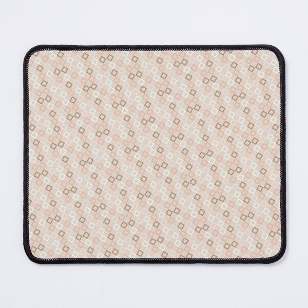 Item preview, Beige & Brown Squares Seamless Repeating Continuous Pattern Textile  designed and sold by Alchemy-A-La-G.