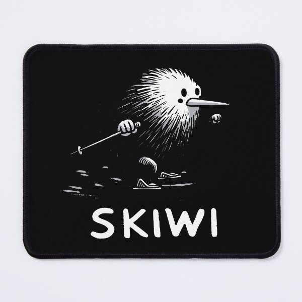 Item preview, Skiwi Kiwi Bird designed and sold by DoodleDashShop.