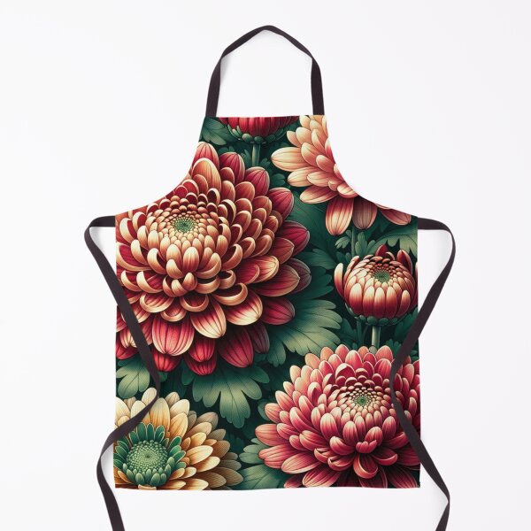 Item preview, Vibrant Chrysanthemum Splendor A Floral Masterpiece designed and sold by NAFDesigns.