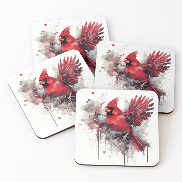 Item preview, Beautiful Abstract Cardinal designed and sold by KingExpressions.