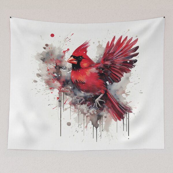 Item preview, Beautiful Abstract Cardinal designed and sold by KingExpressions.