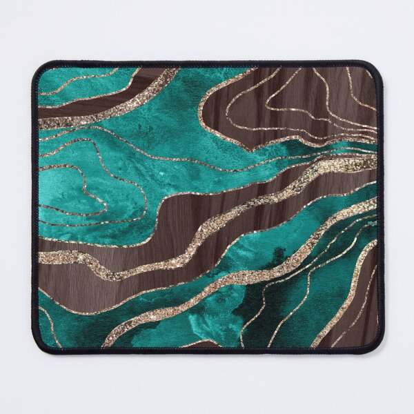 Item preview, Wood Ink Agate Glam #1 (Photo of Glitter Only - Not Reflective) designed and sold by Anita's & Bella's Art.