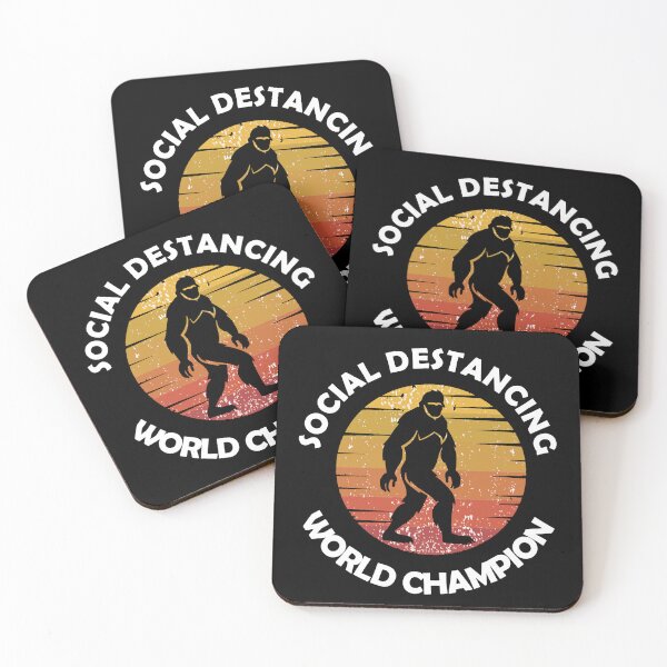 Item preview,  Bigfoot Social Distancing World Champion designed and sold by ShopSmart213.