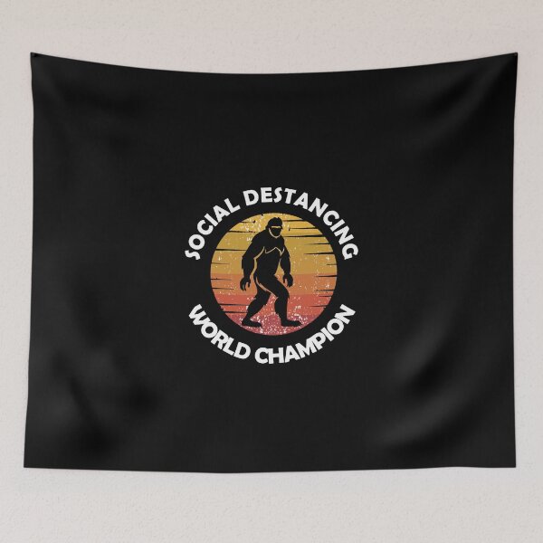Item preview,  Bigfoot Social Distancing World Champion designed and sold by ShopSmart213.