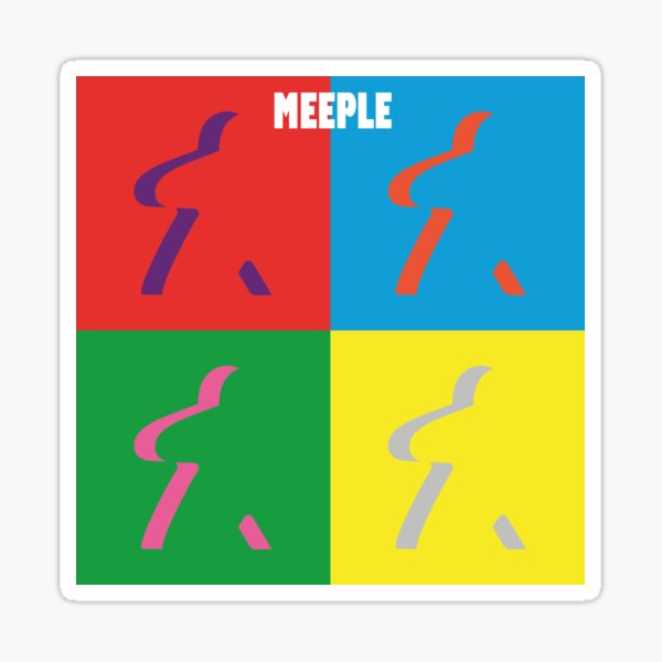 Item preview, Meeples Square designed and sold by MeepleCats.