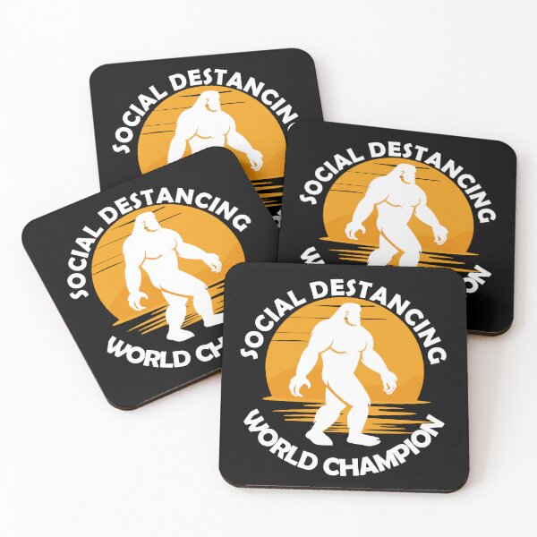 Item preview,   Bigfoot Social Distancing World Champion designed and sold by ShopSmart213.