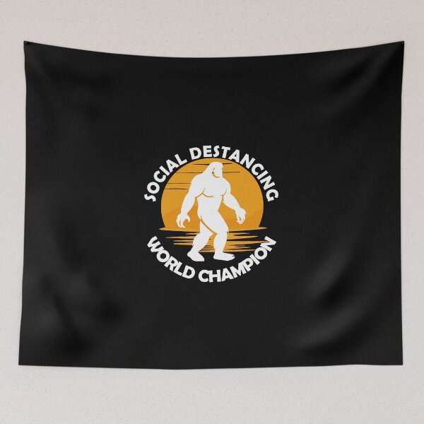 Item preview,   Bigfoot Social Distancing World Champion designed and sold by ShopSmart213.